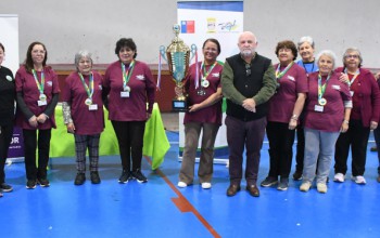 PERSONAS MAYORES VIBRARON EN CAMPEONATO DE BOCHAS