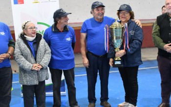 PERSONAS MAYORES VIBRARON EN CAMPEONATO DE BOCHAS