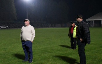 SE REALIZÓ RECAMBIO DE LUMINARIAS EN ESTADIO DE HUÉPIL