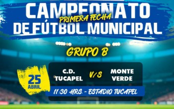 COMIENZA CAMPEONATO DE FÚTBOL 2026