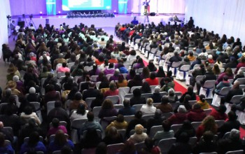 COMUNIDAD ABARROTÓ GIMNASIO EN ACTO INFORMATIVO DE GESTIÓN 2025