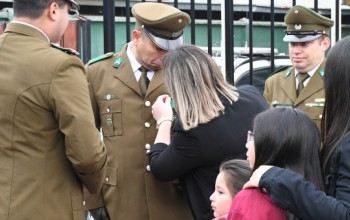 RECONOCIMOS VALIOSA LABOR DE CARABINEROS EN ACTO MUNICIPAL