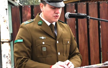 RECONOCIMOS VALIOSA LABOR DE CARABINEROS EN ACTO MUNICIPAL
