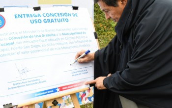 ENTREGA DE ACCESO A FUERTE SAN DIEGO PERMITIRÁ SU RECUPERACIÓN