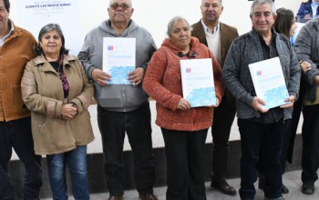 ENTREGAN SUBSIDIOS A COMITÉ HABITACIONAL LAS NUEVE NIÑAS