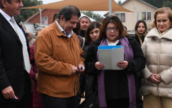 SE INAUGURAN TRES IMPORTANTES OBRAS EN BARRIO LA UNIÓN DE TUCAPEL