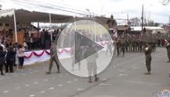 DESTACAMENTO DE MONTAÑA ESTUVO EN DESFILE PATRIO